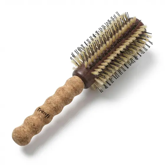 Boar Bristle Round Brush 2.5 Inch